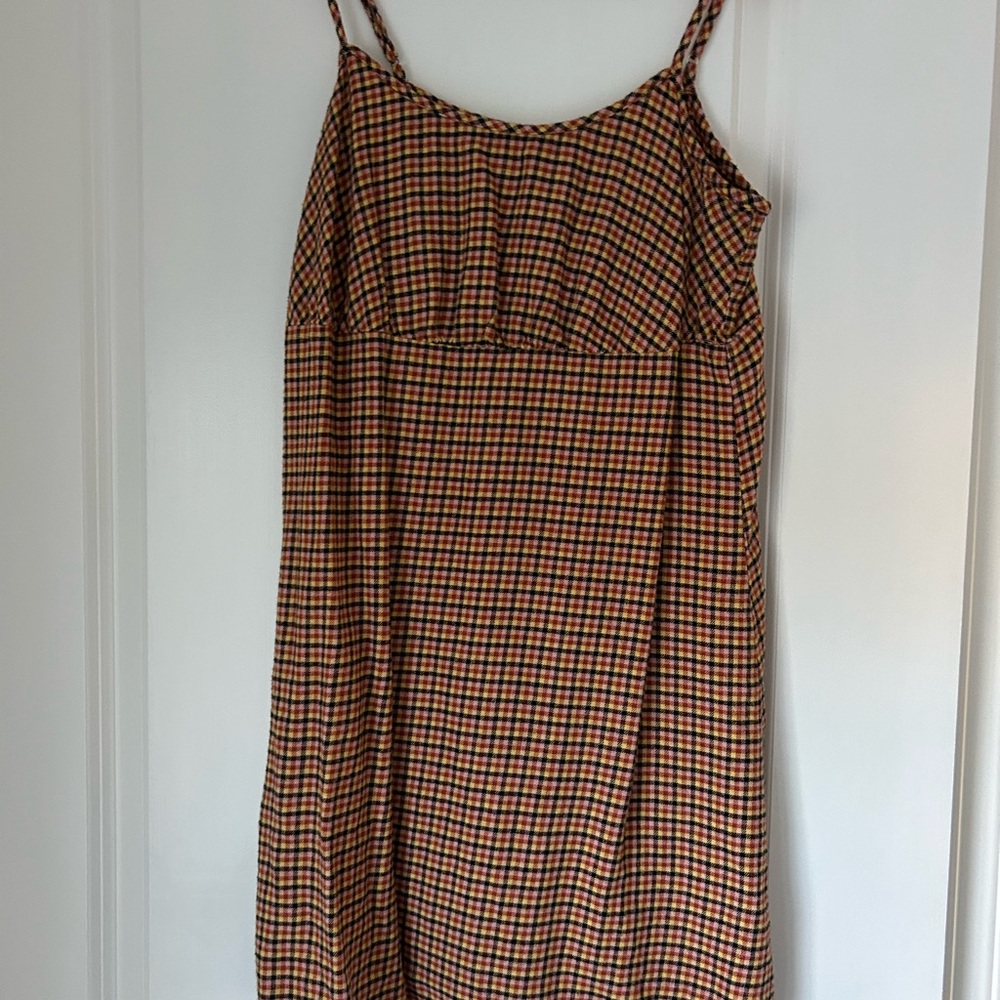 Wild Fable Multicolor Plaid Mini Dress